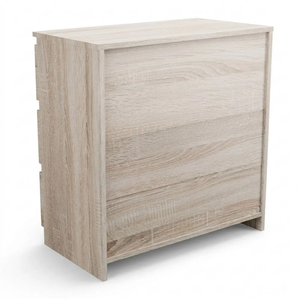 Cómoda de 3 Cajones para Dormitorio Moderna