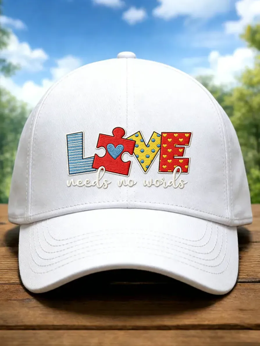 Autism Acceptance Printed Baseball Cap