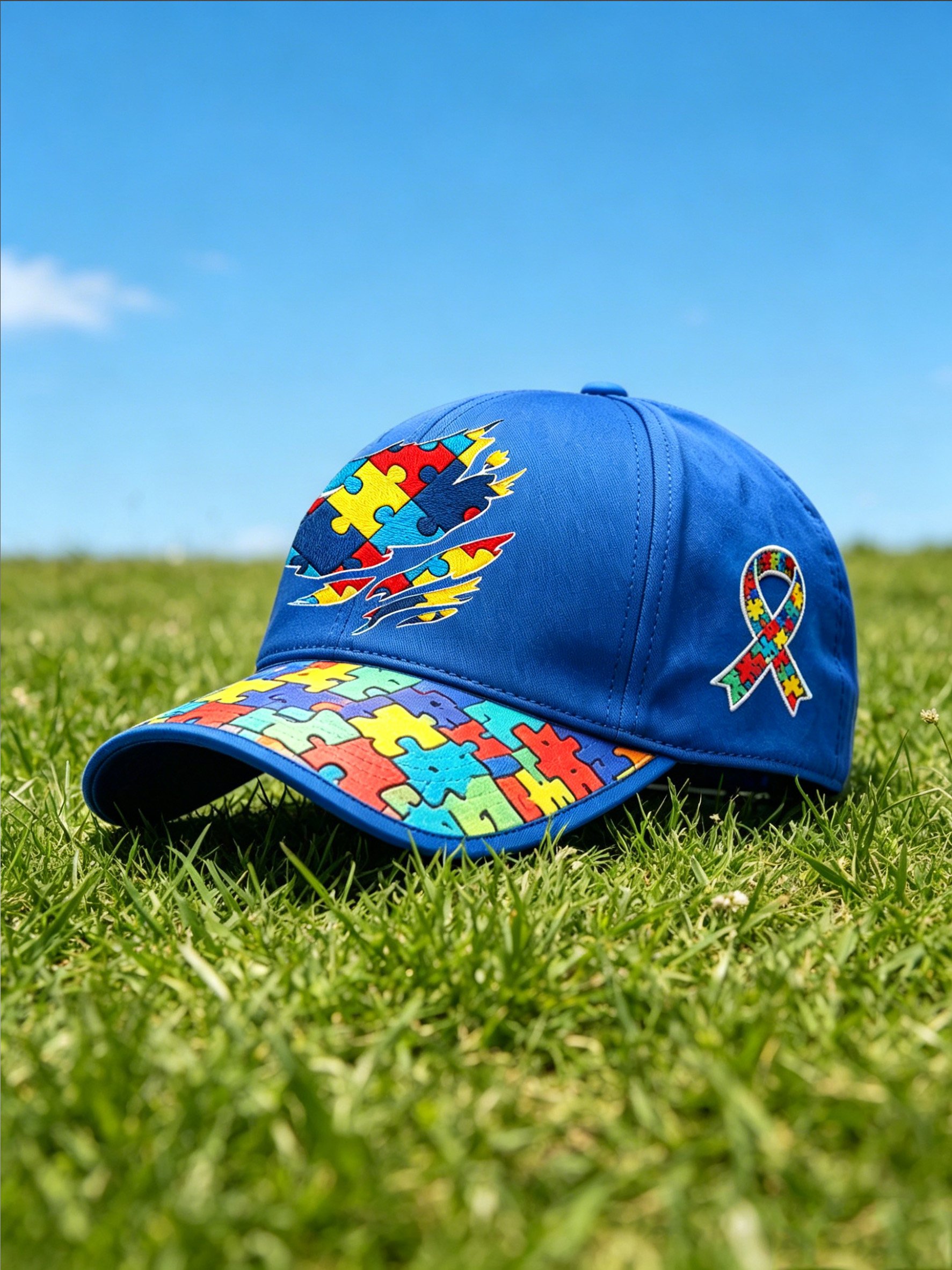 Autism Awareness Printed Hat (Unisex)
