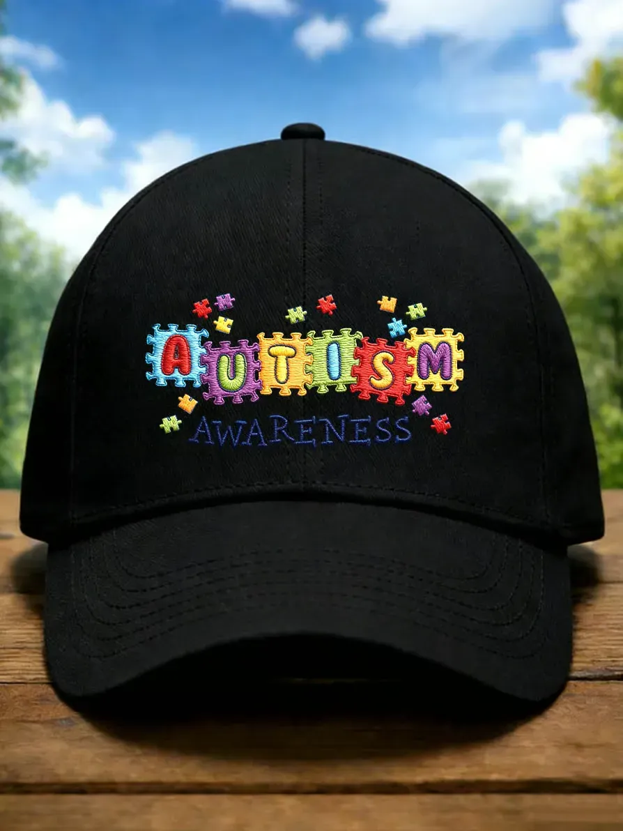 Autism Acceptance Printed Baseball Cap
