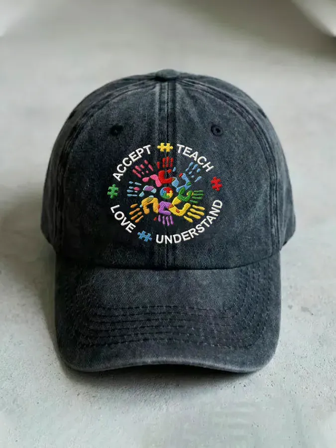 Unisex Autism Awareness Baseball Cap