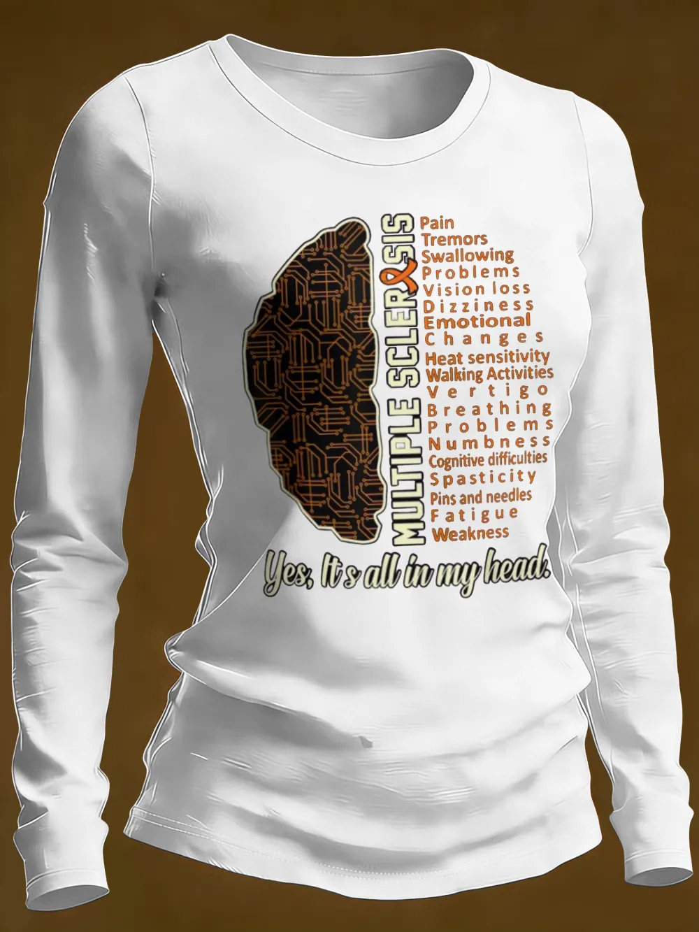 Yes, All Of This Is In My Mind. Printed Women's T-Shirt