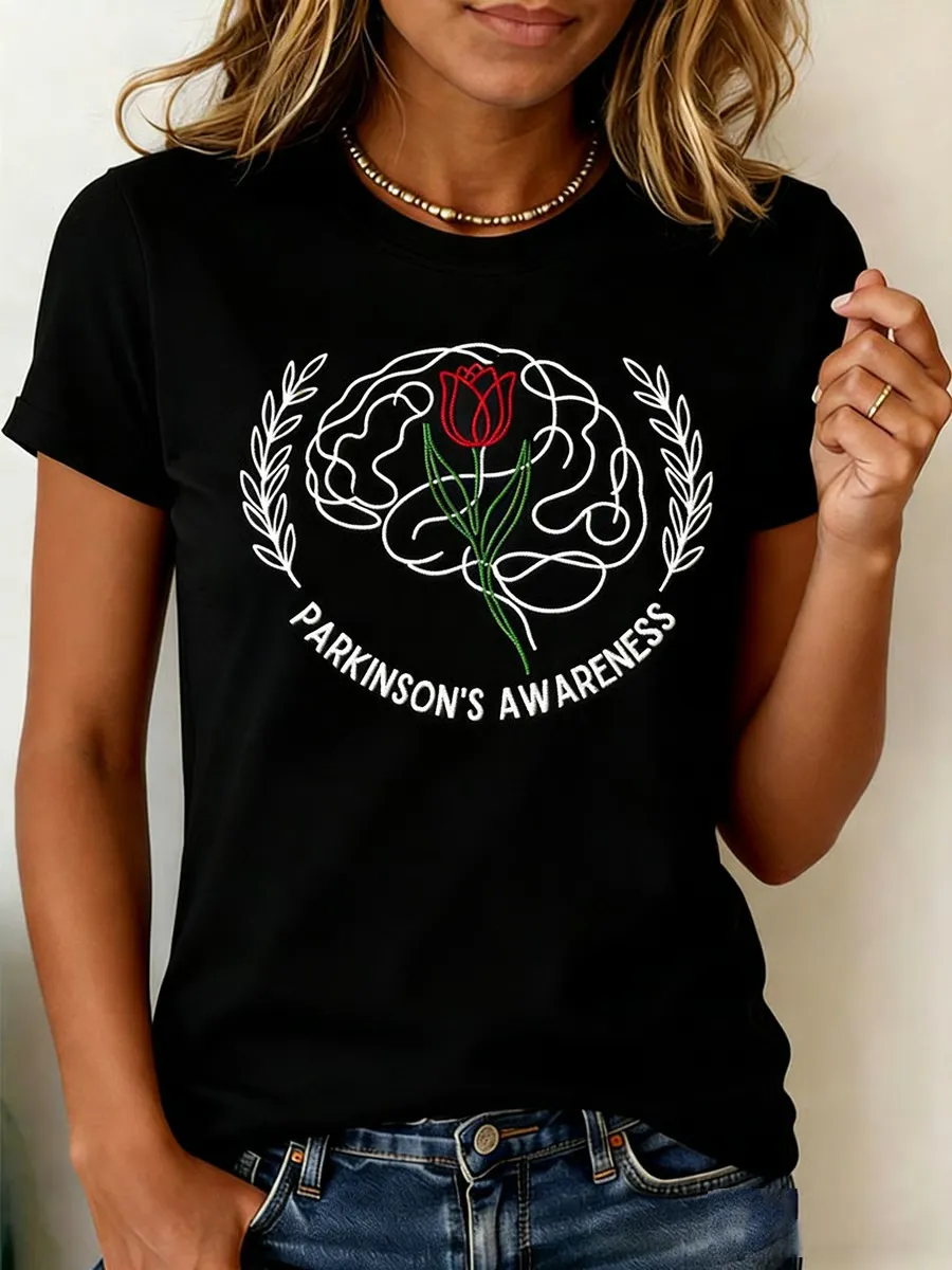 Parkinson's Awareness T-Shirt Parkinson's Fighter Shirt