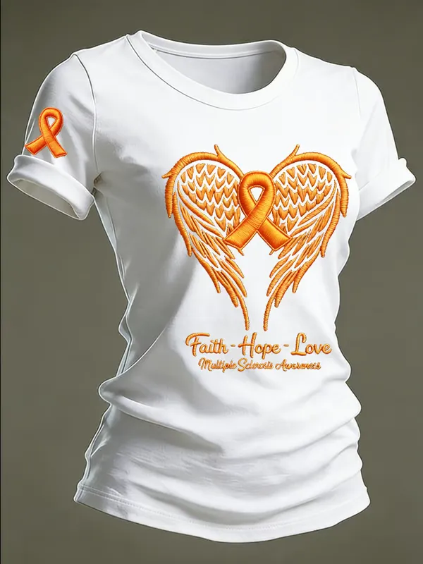 Women's Multiple Sclerosis Printed T-shirt