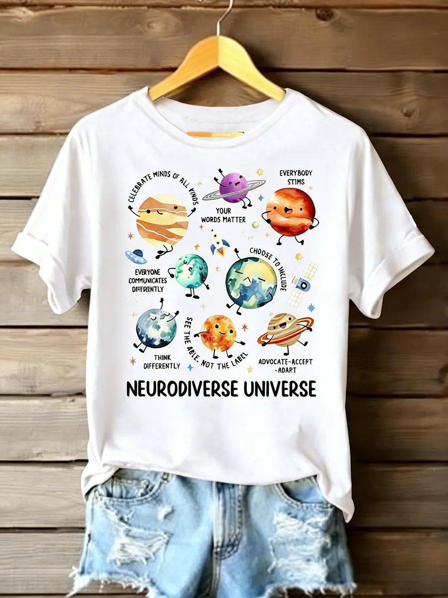 "Neurodiverse Universe" Planet & Mind Celebration Top
