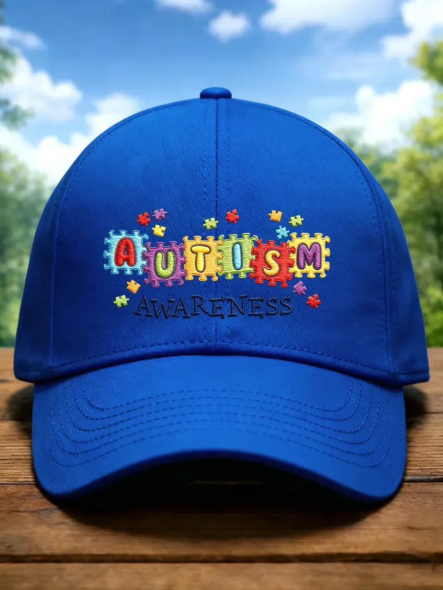 Autism Acceptance Printed Baseball Cap