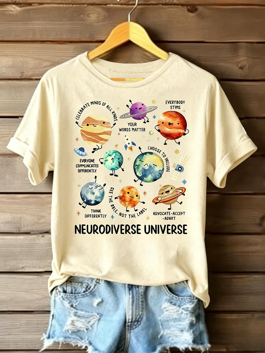 "Neurodiverse Universe" Planet & Mind Celebration Top