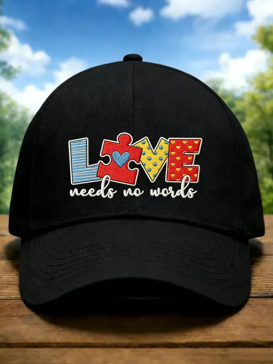 Autism Acceptance Printed Baseball Cap