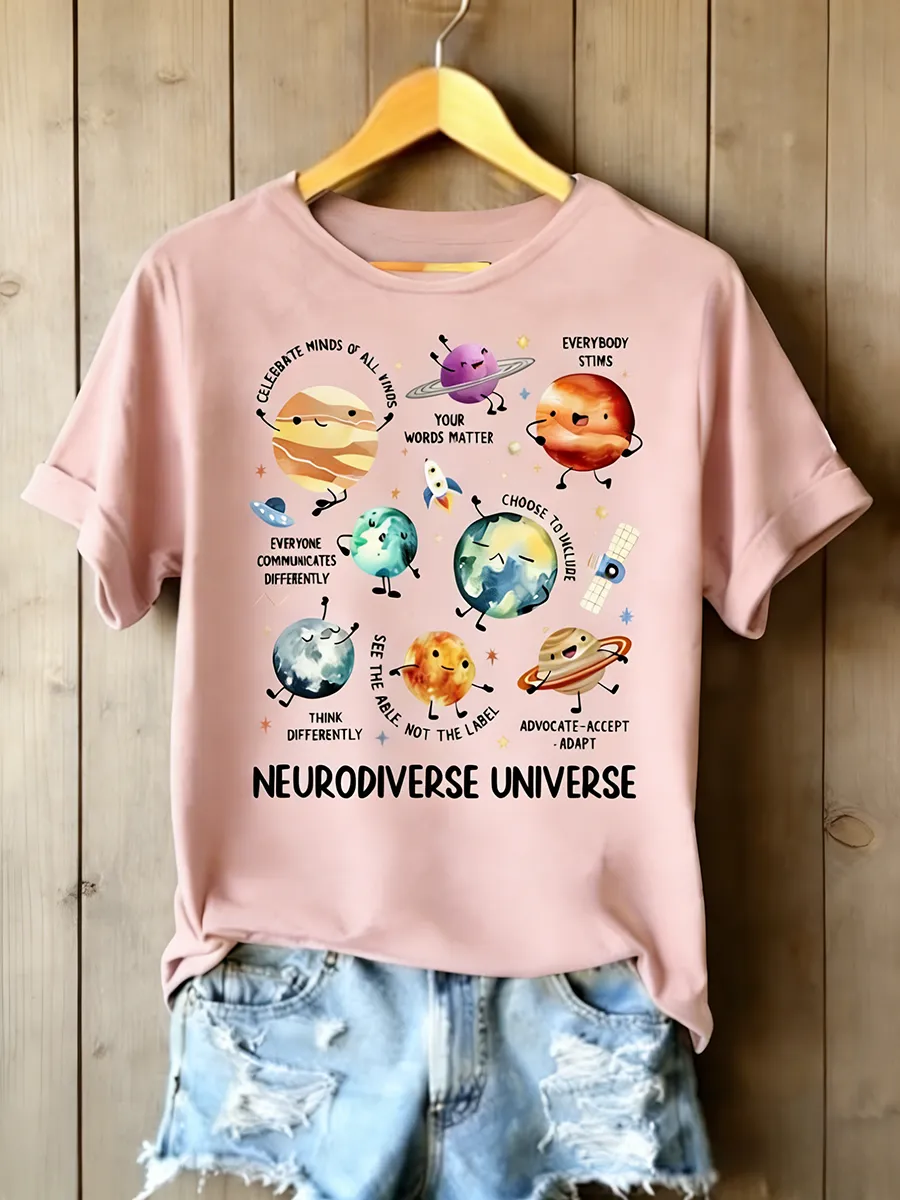 "Neurodiverse Universe" Planet & Mind Celebration Top