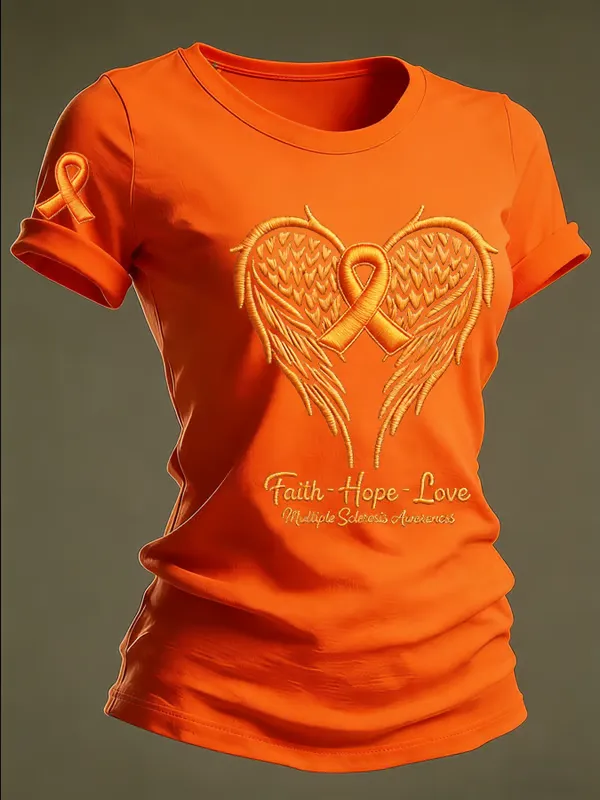 Women's Multiple Sclerosis Printed T-shirt