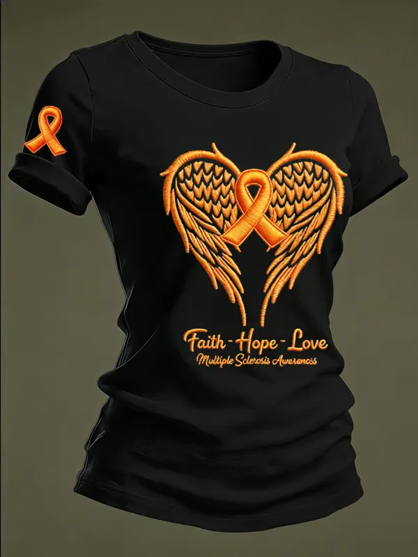 Women's Multiple Sclerosis Printed T-shirt