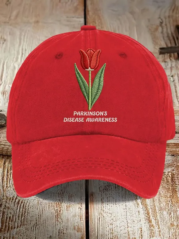 Unisex Parkinson's Awareness Printed Hat