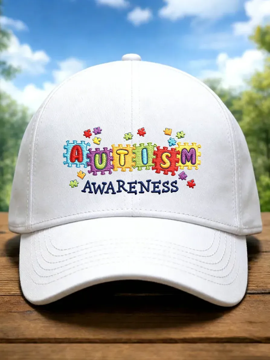 Autism Acceptance Printed Baseball Cap