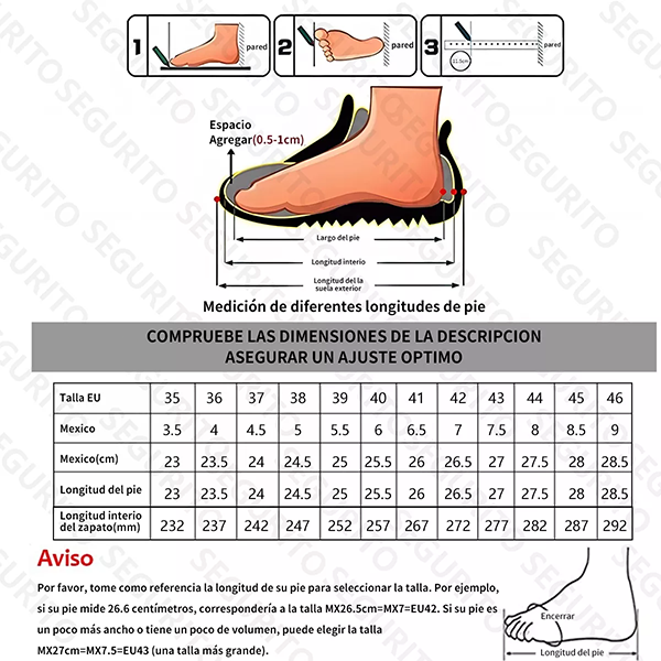 SEGURITO Safety Work Shoes with Steel Toe & Kevlar Sole, Impact & Puncture Resistant
