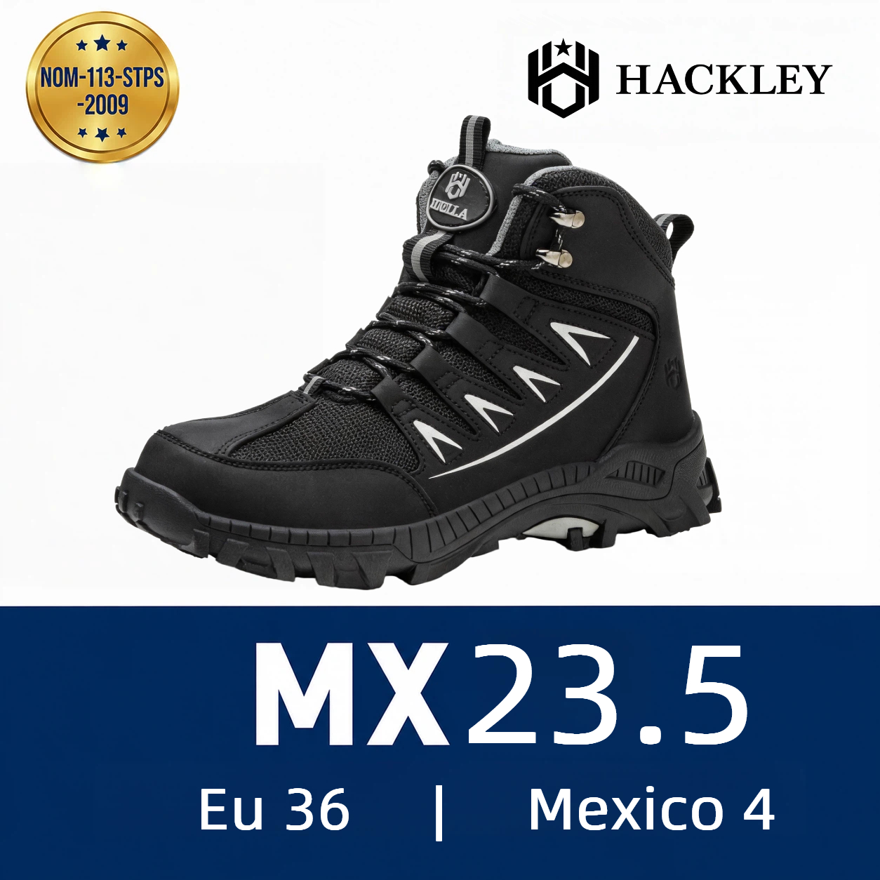 HACKLEY G2  Botas Tacticas Militares Suela Kevlar Antiperforacion NOM-113