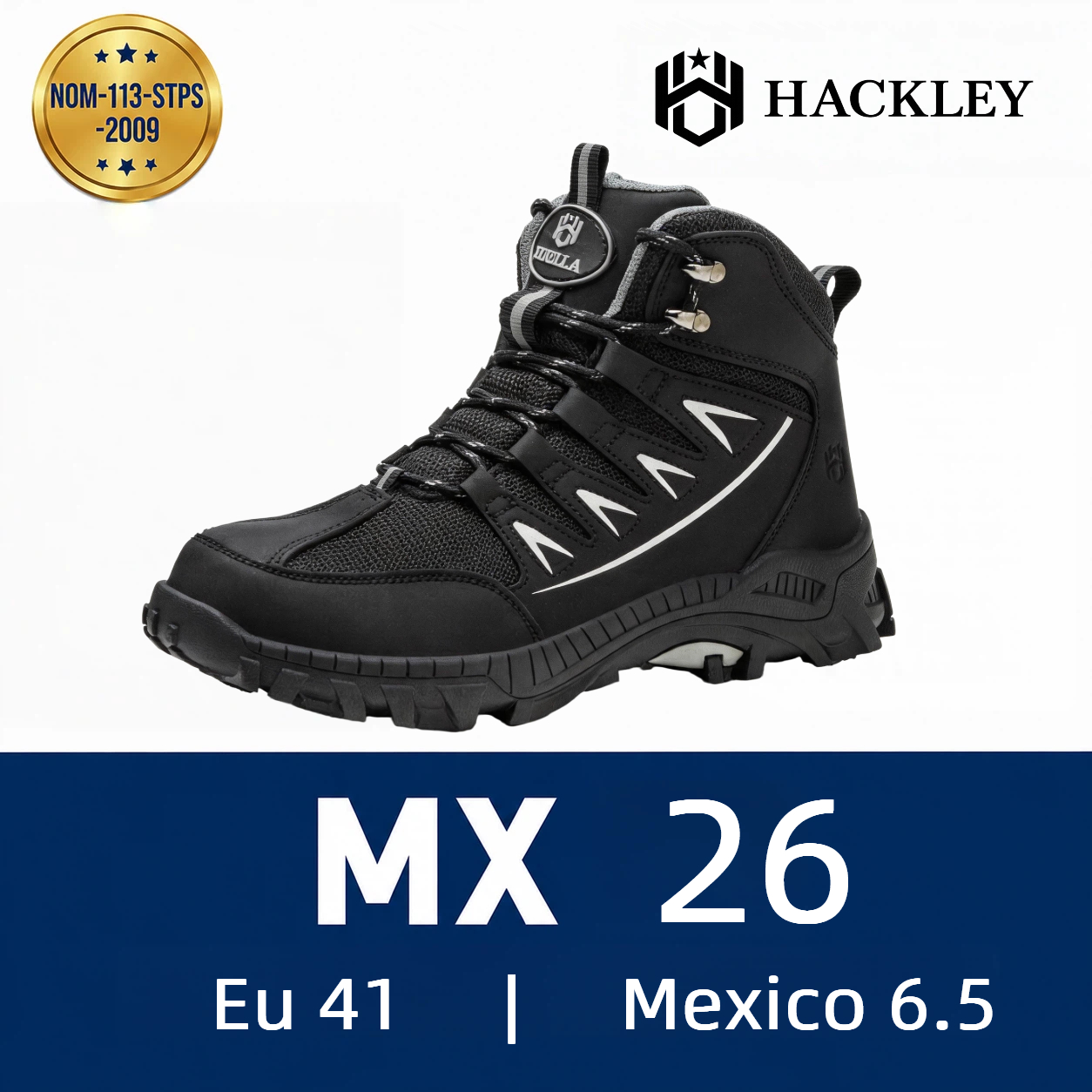 HACKLEY G2  Botas Tacticas Militares Suela Kevlar Antiperforacion NOM-113