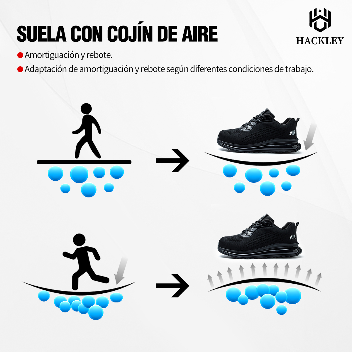 SEGURITO Safety Work Shoes with Double-Layer Protection, NOM-113 Steel Toe, Impact & Puncture Resistant