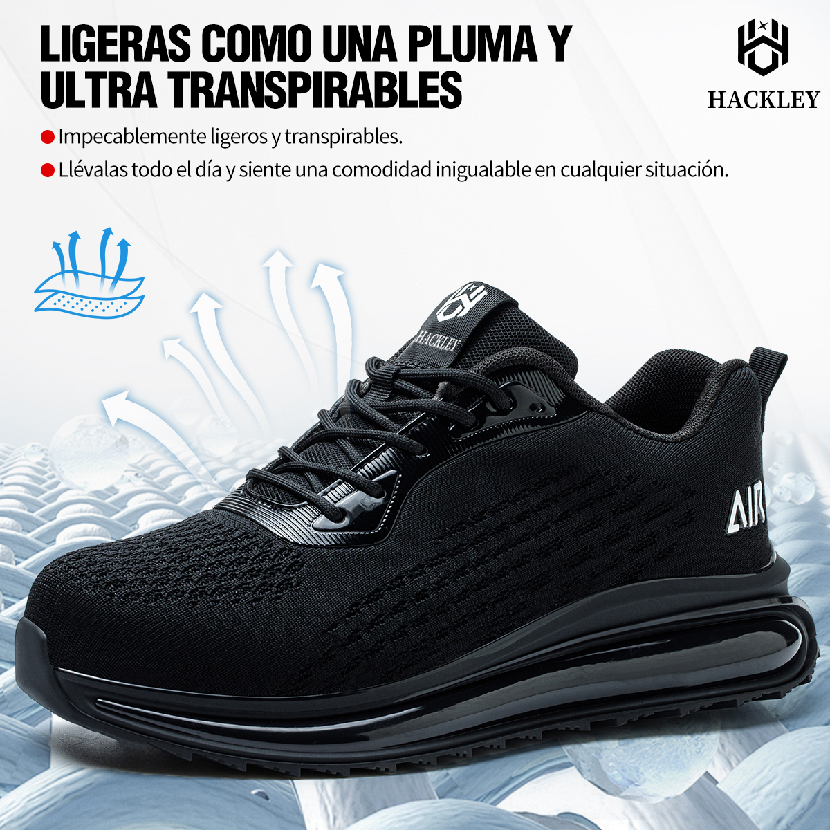 SEGURITO Safety Work Shoes with Double-Layer Protection, NOM-113 Steel Toe, Impact & Puncture Resistant