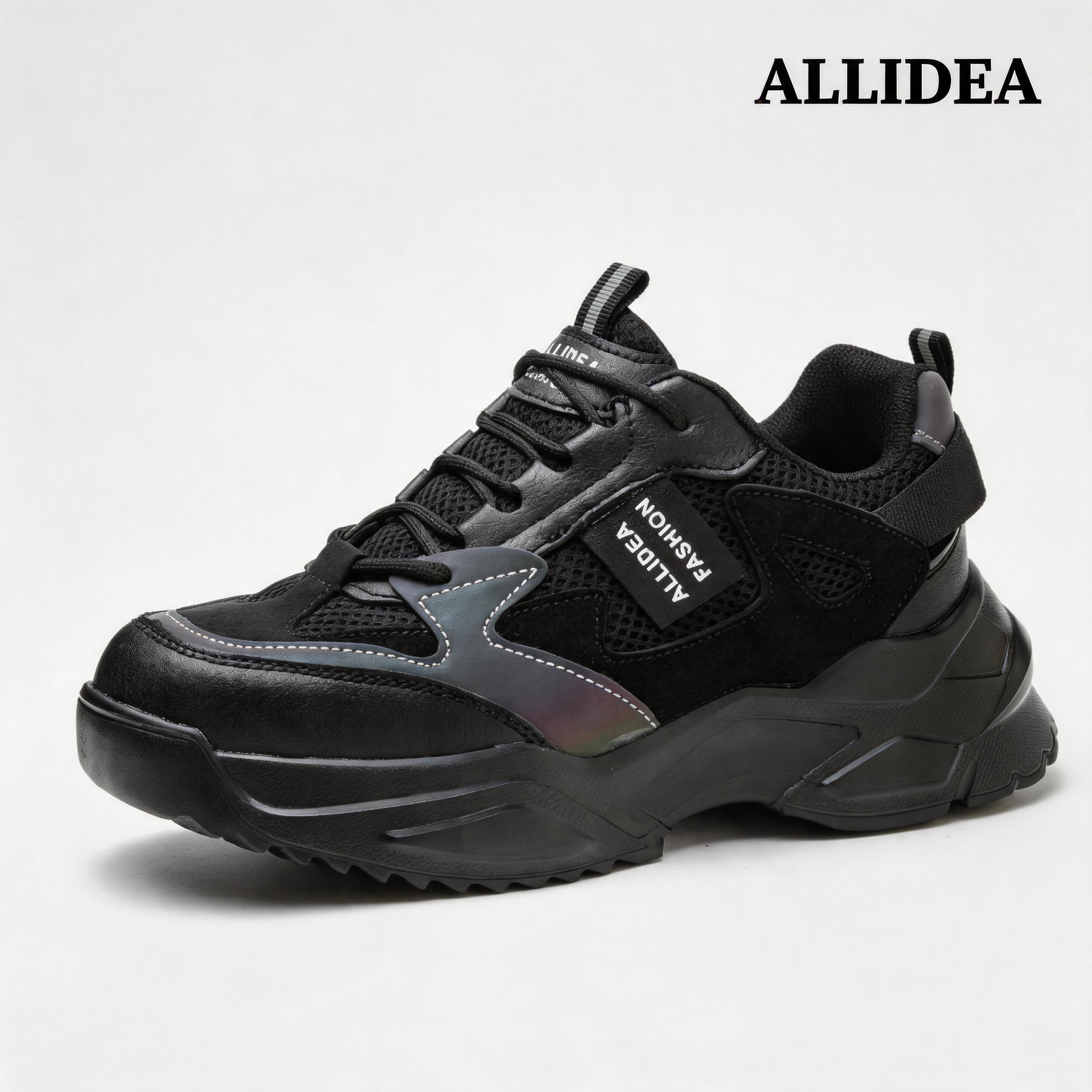 ALLIDEA A3 Negro | Zapato de Seguridad para Mujer Ligero Antiderrapante NOM-113