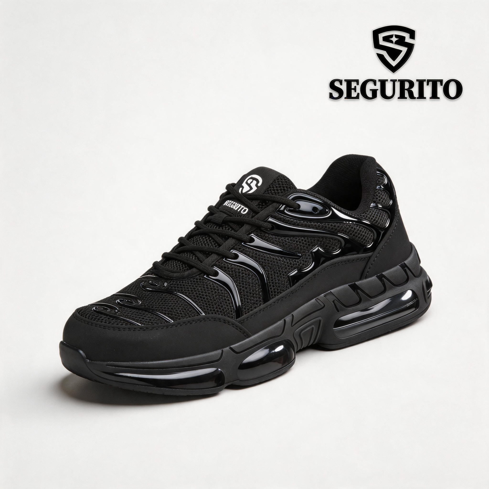 SEGURITO F6 Zapatos de Malla Transpirable Ultraligeros con Punta de Acero NOM-113