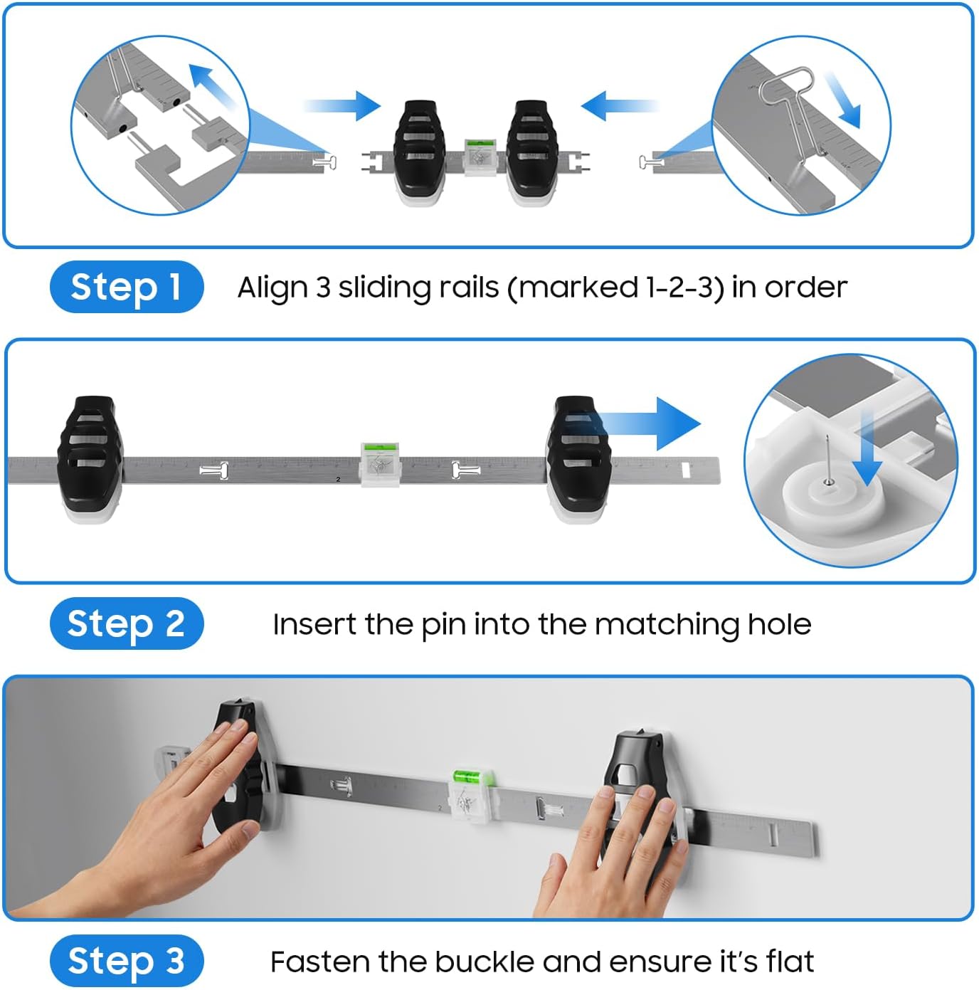 🖼️ Picture Frame Leveling Tool - Comes with 14 Nails
