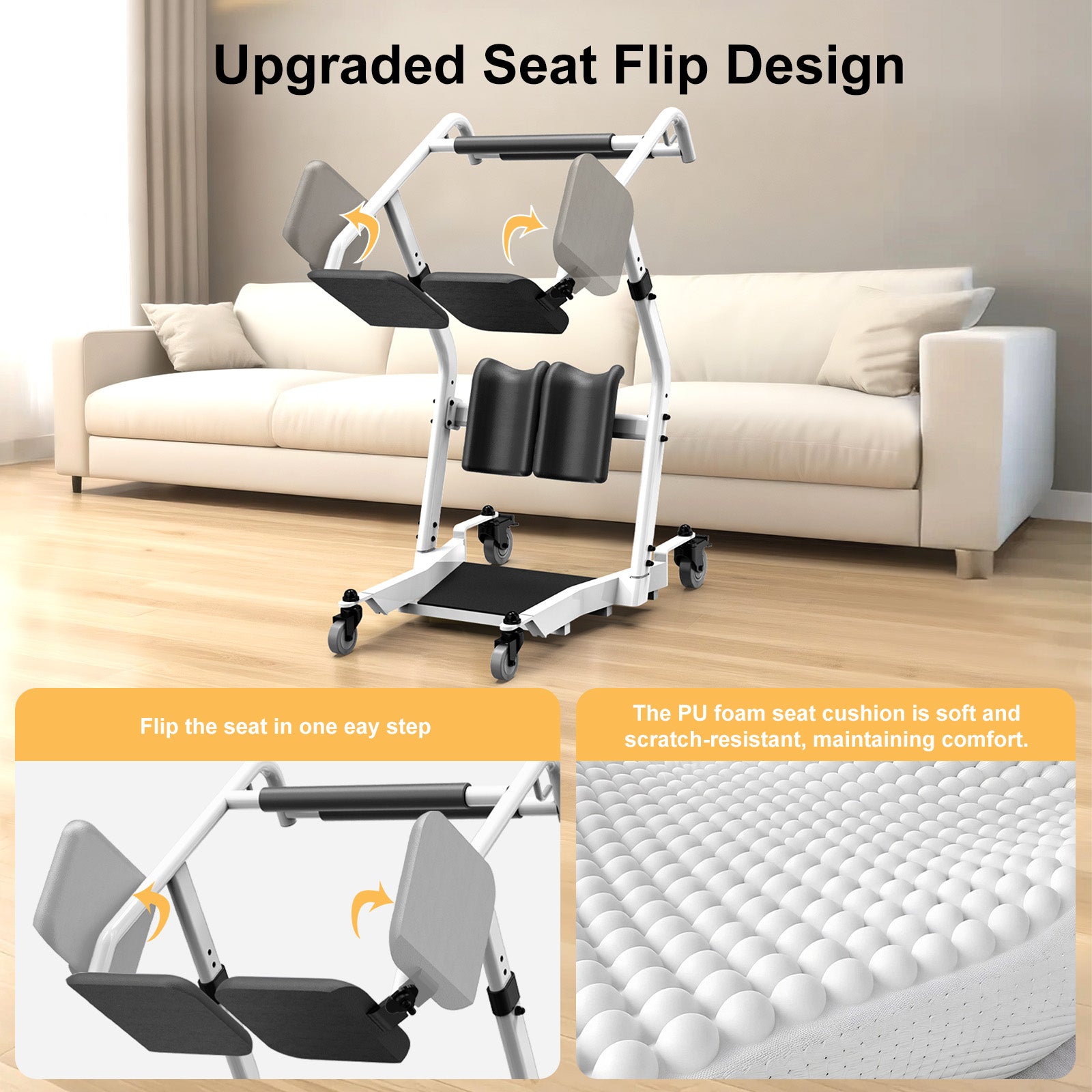 WHLICKS Sit-to-Stand Lift – Supportive Seating for Seniors & Adults
