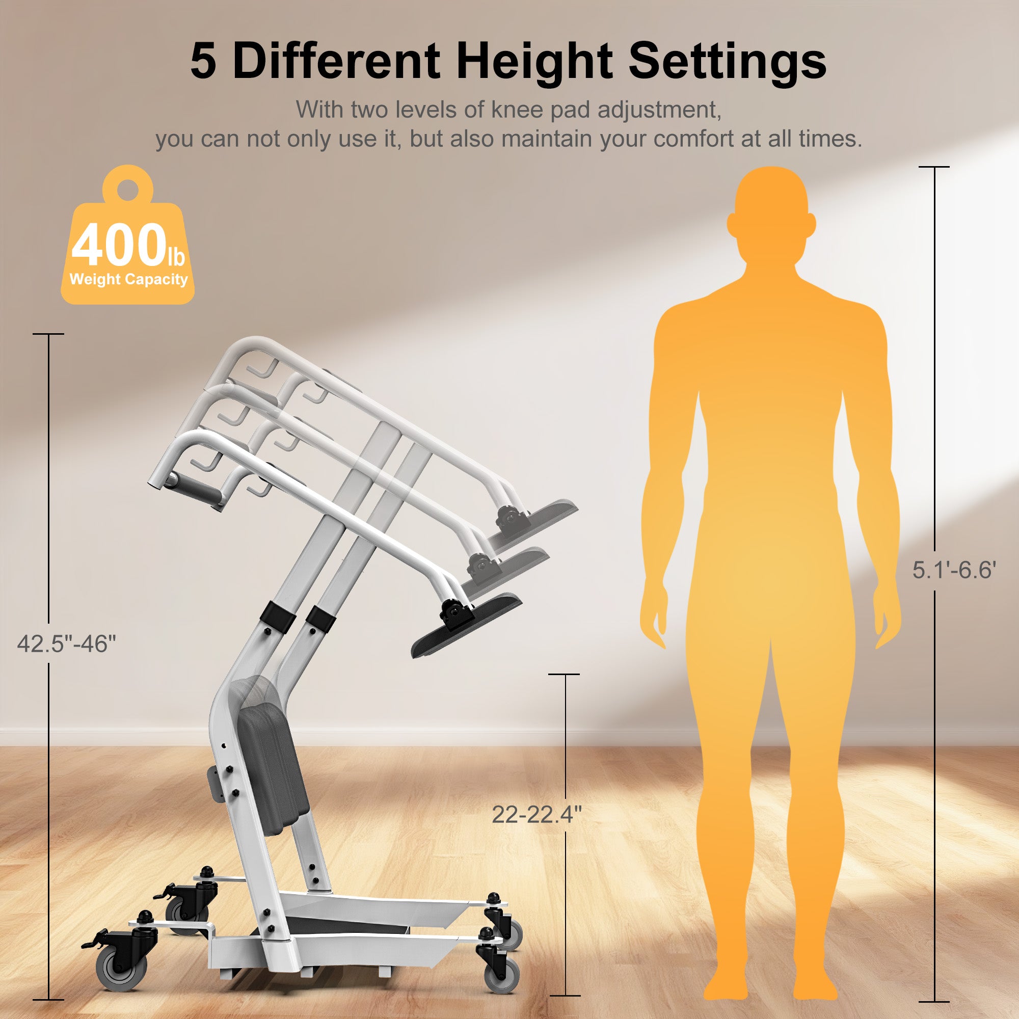 WHLICKS Sit-to-Stand Lift – Supportive Seating for Seniors & Adults