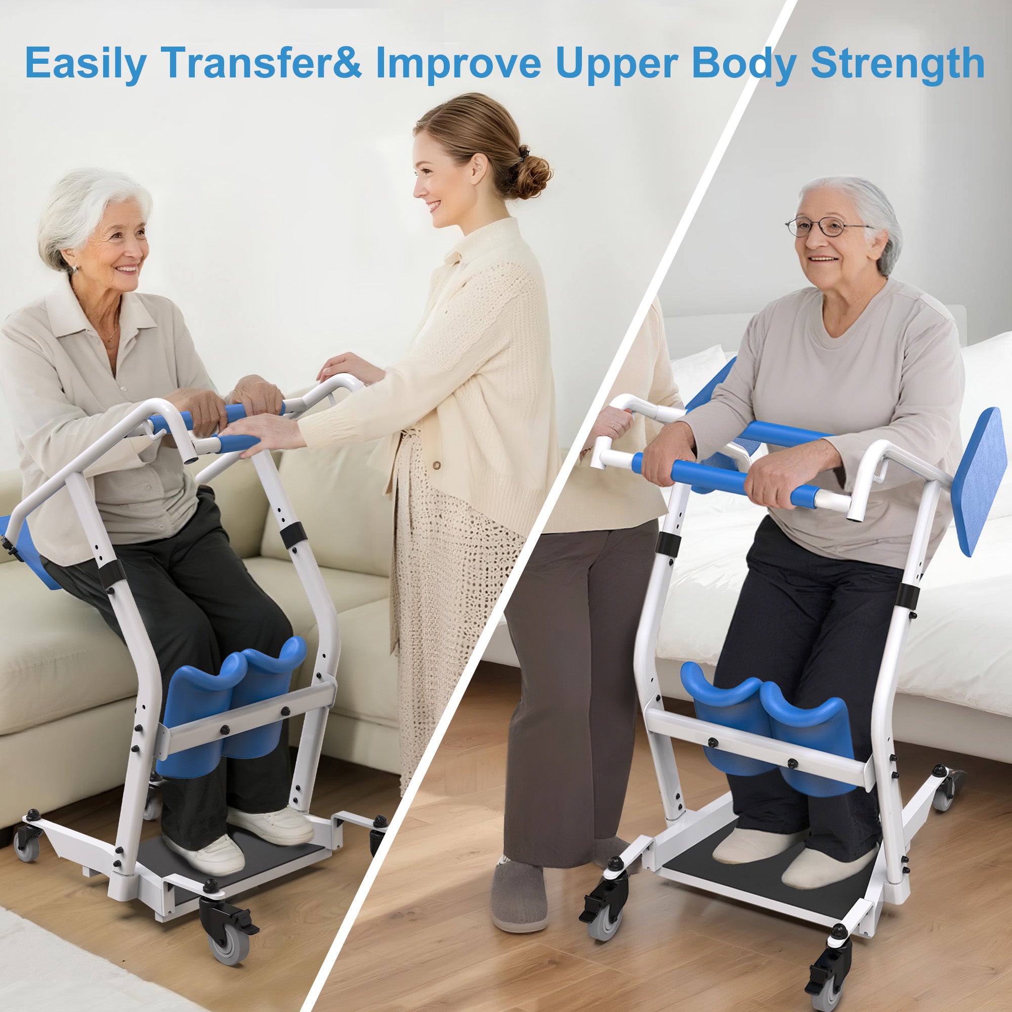 WHLICKS Sit-to-Stand Lift – Supportive Seating for Seniors & Adults