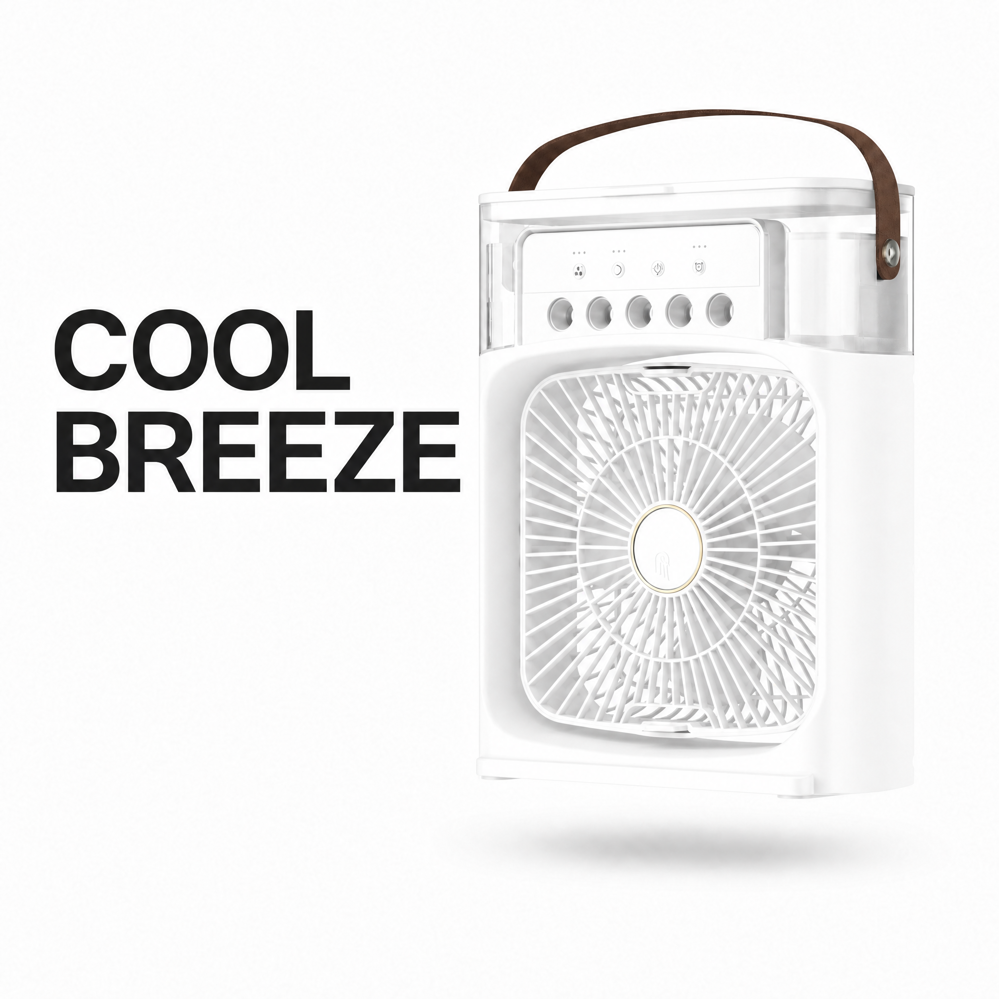 ❄️Portable Cooling Fan with Water Tank, Fragrance & Mosquito Defense