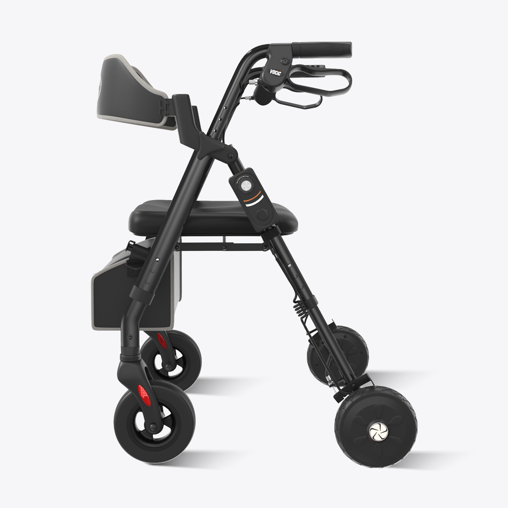 VOCIC Z63 Rollator with Adjustable Resistance - Speed Control Walker