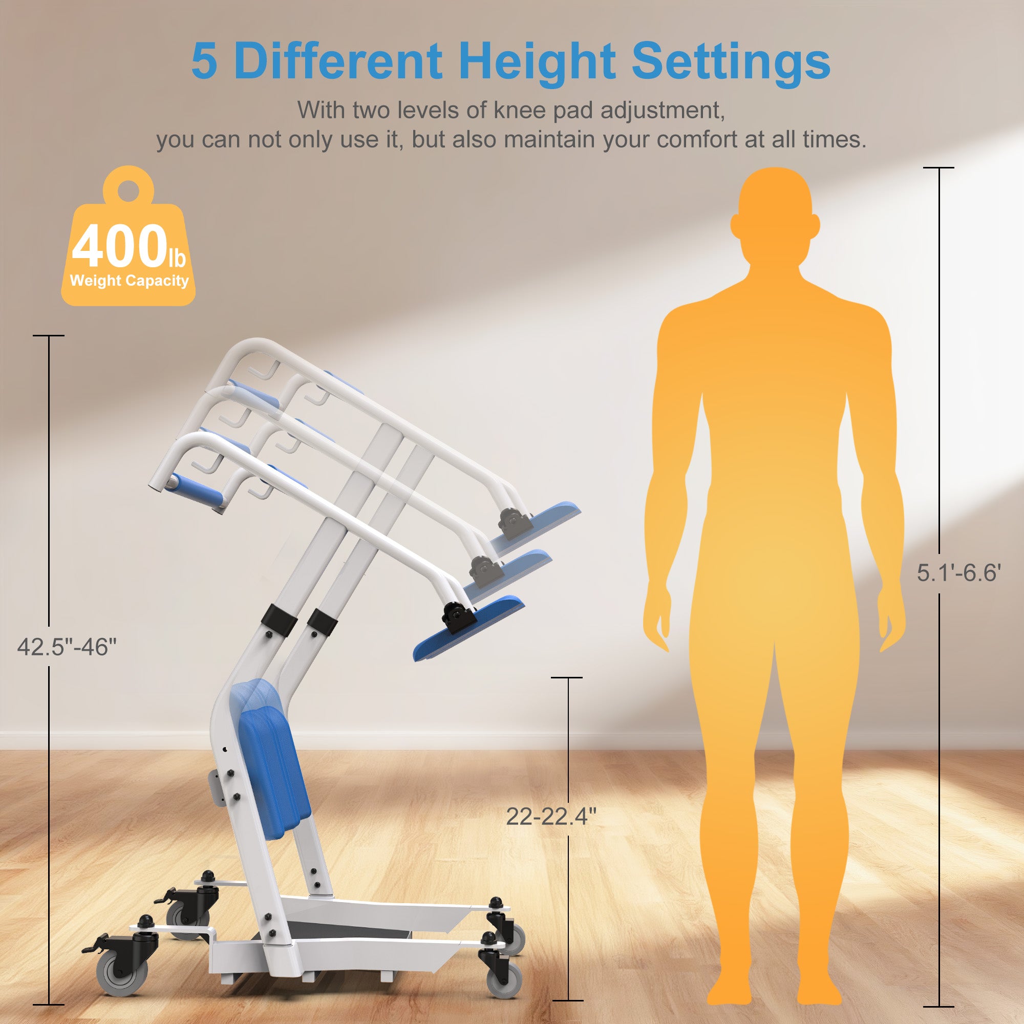 WHLICKS Sit-to-Stand Lift – Supportive Seating for Seniors & Adults