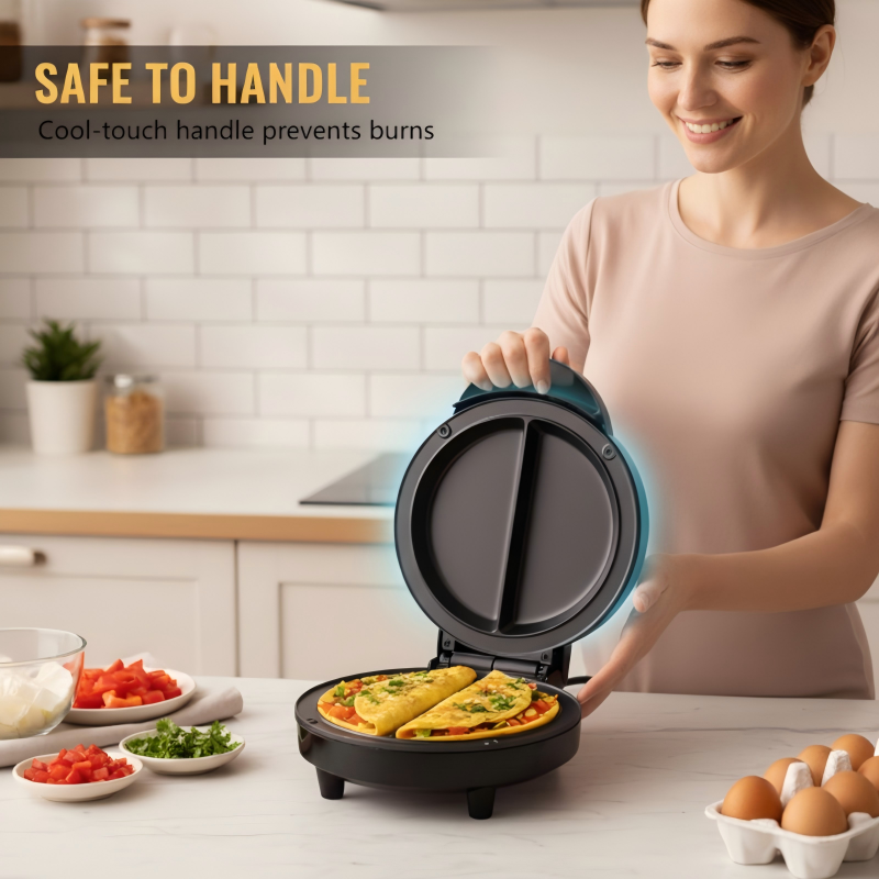 🔥 Multifunctional Electric Nonstick Breakfast Griddle – Nonstick surface, even heating & versatile cooking – Perfect for pancakes, eggs & full breakfasts 🥞