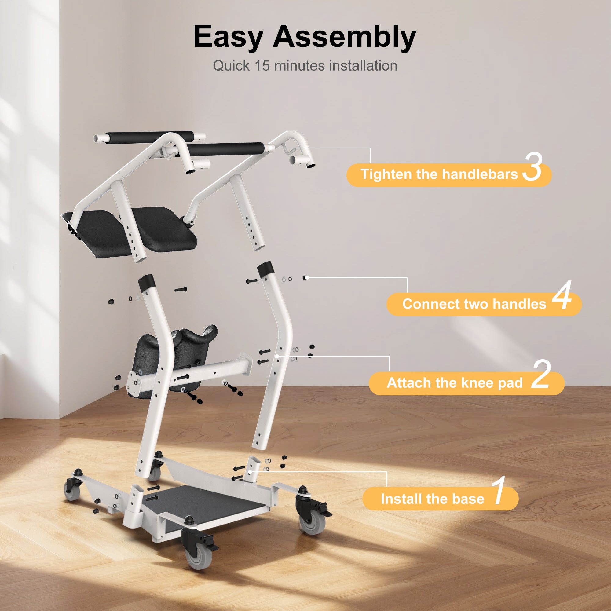 WHLICKS Sit-to-Stand Lift – Supportive Seating for Seniors & Adults