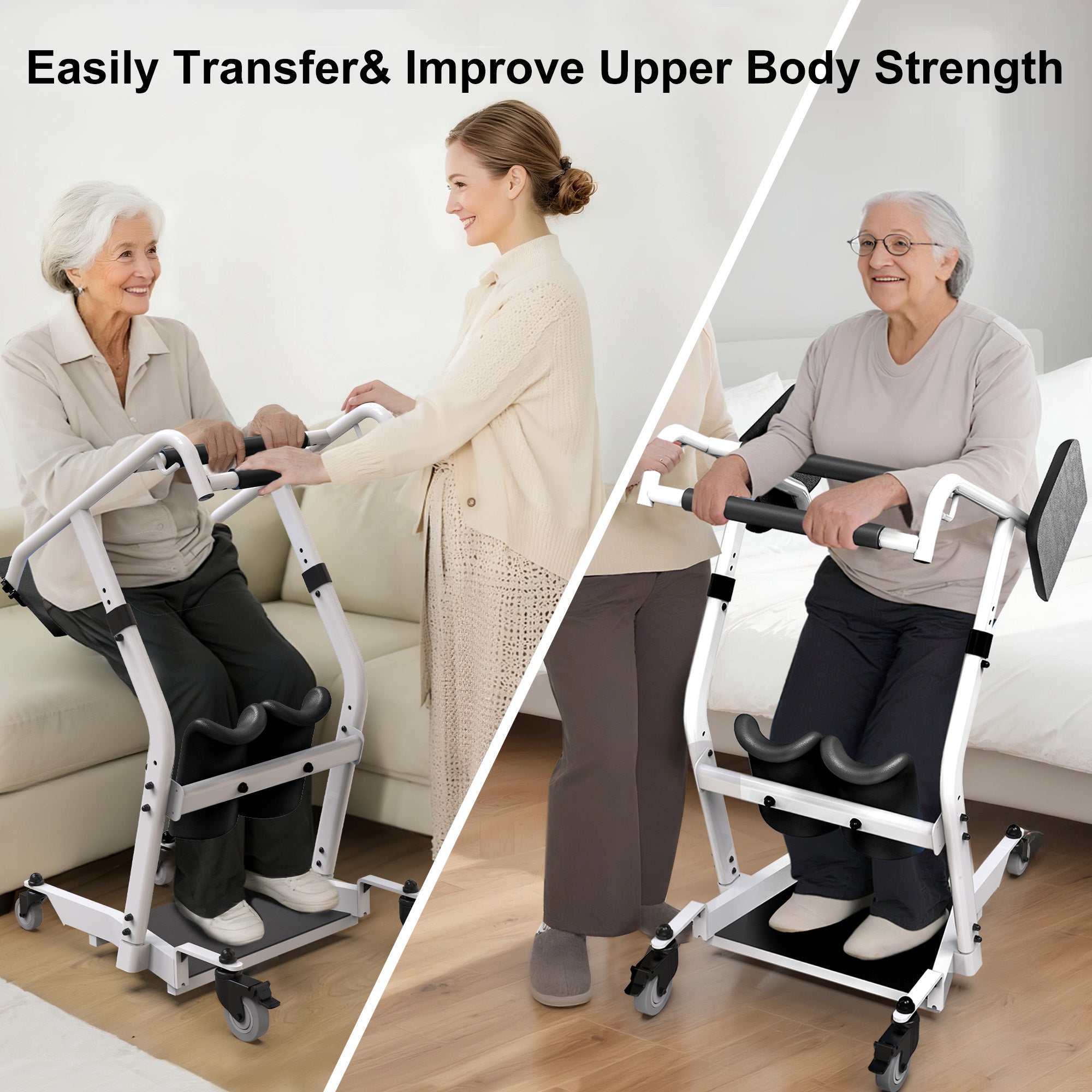 WHLICKS Sit-to-Stand Lift – Supportive Seating for Seniors & Adults