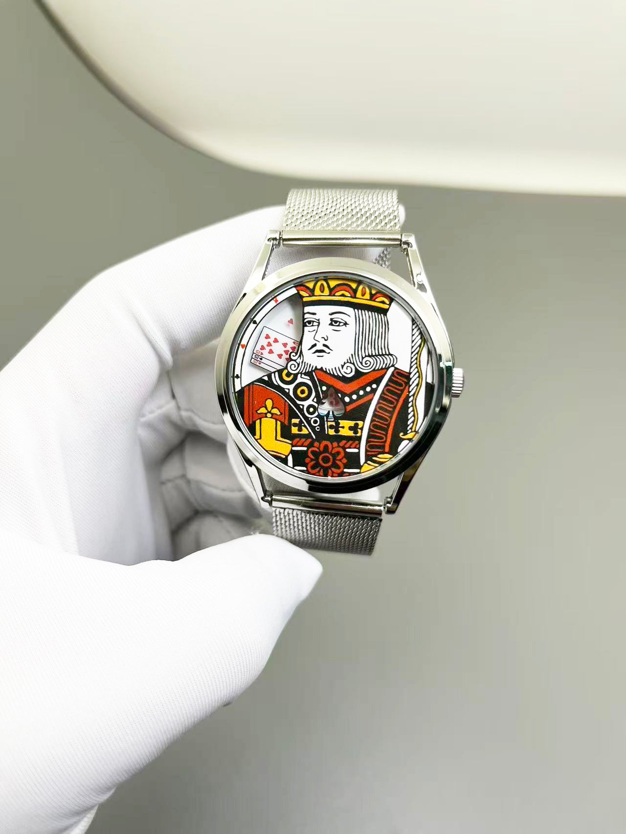 Cartoon King Character Watch – Fun Cartoon Wristwatch for Kids & Collectors