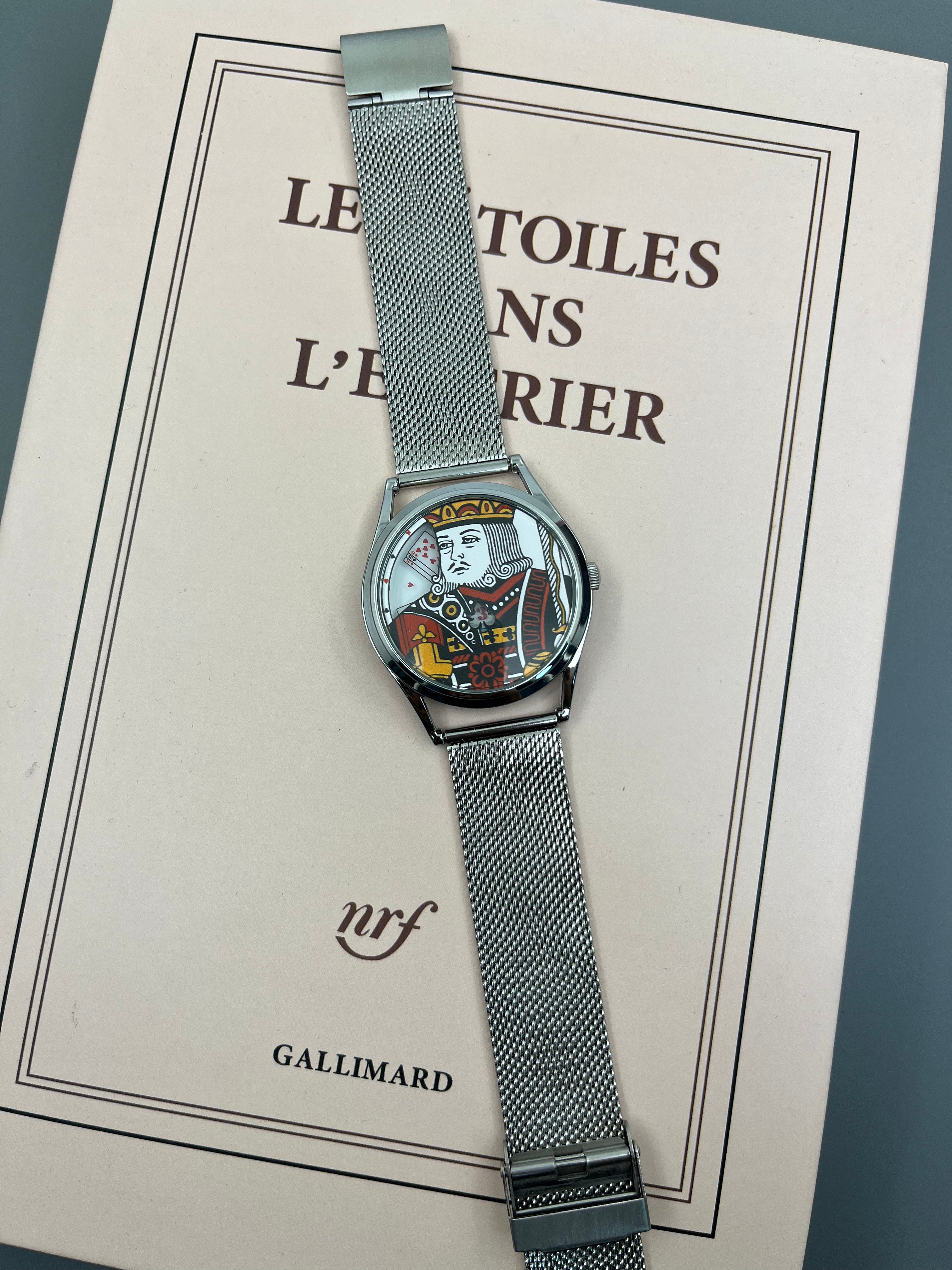 Cartoon King Character Watch – Fun Cartoon Wristwatch for Kids & Collectors