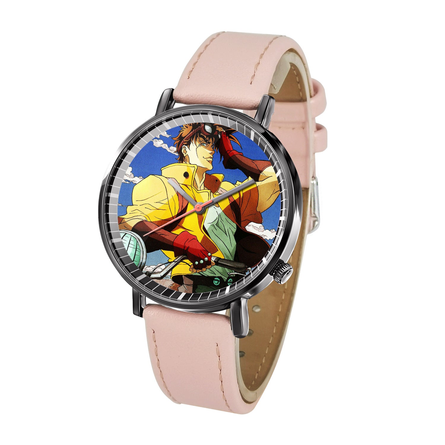 Manga Style Watch – Trendy Anime-Inspired Quartz Timepiece