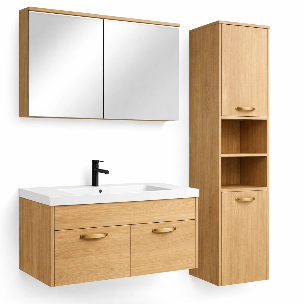 Regal Standregal Industrial Holz Metall mit Schubladen-veltraviox