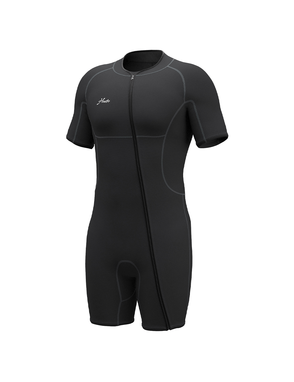 men wetsuit front view