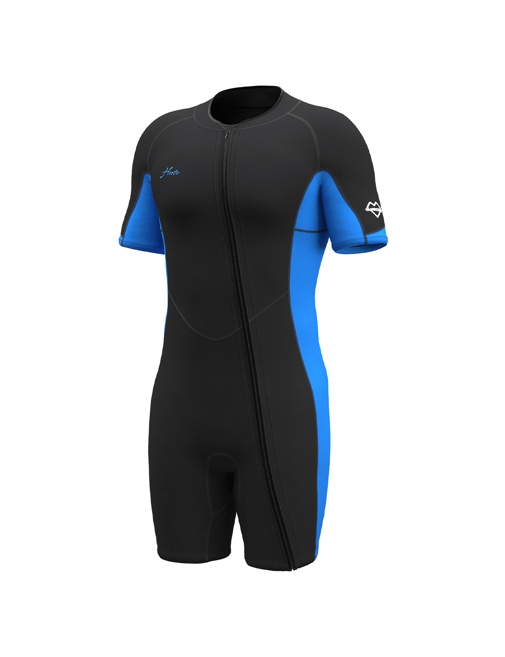 men wetsuit front view