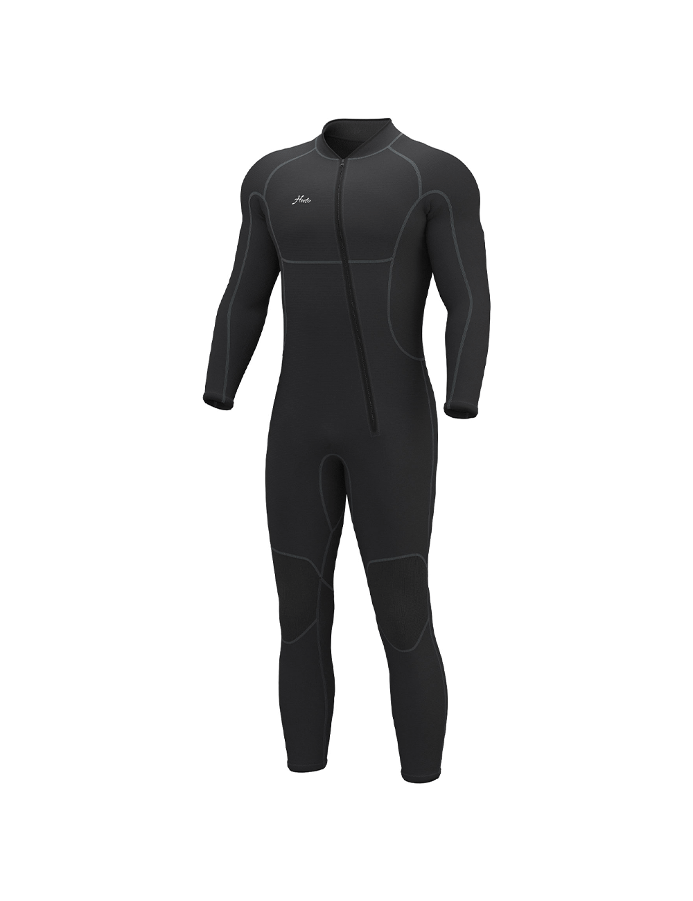 men wetsuit front view