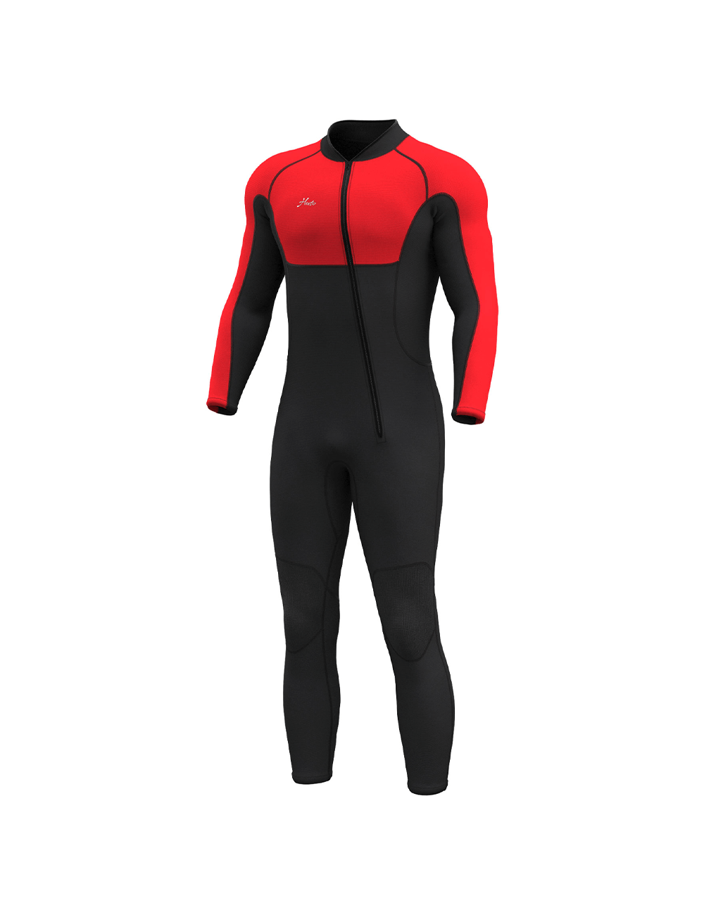 men wetsuit front view