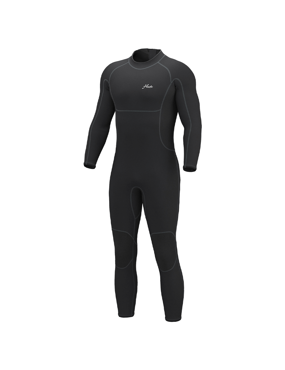 men wetsuit front view