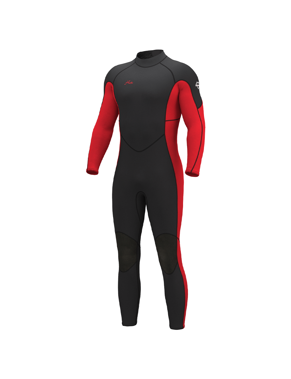 men wetsuit front view