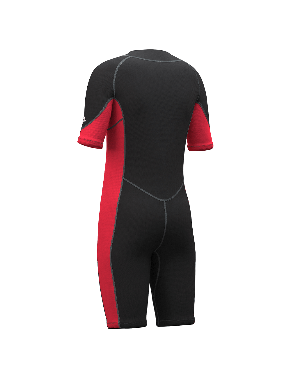 kids wetsuit back view