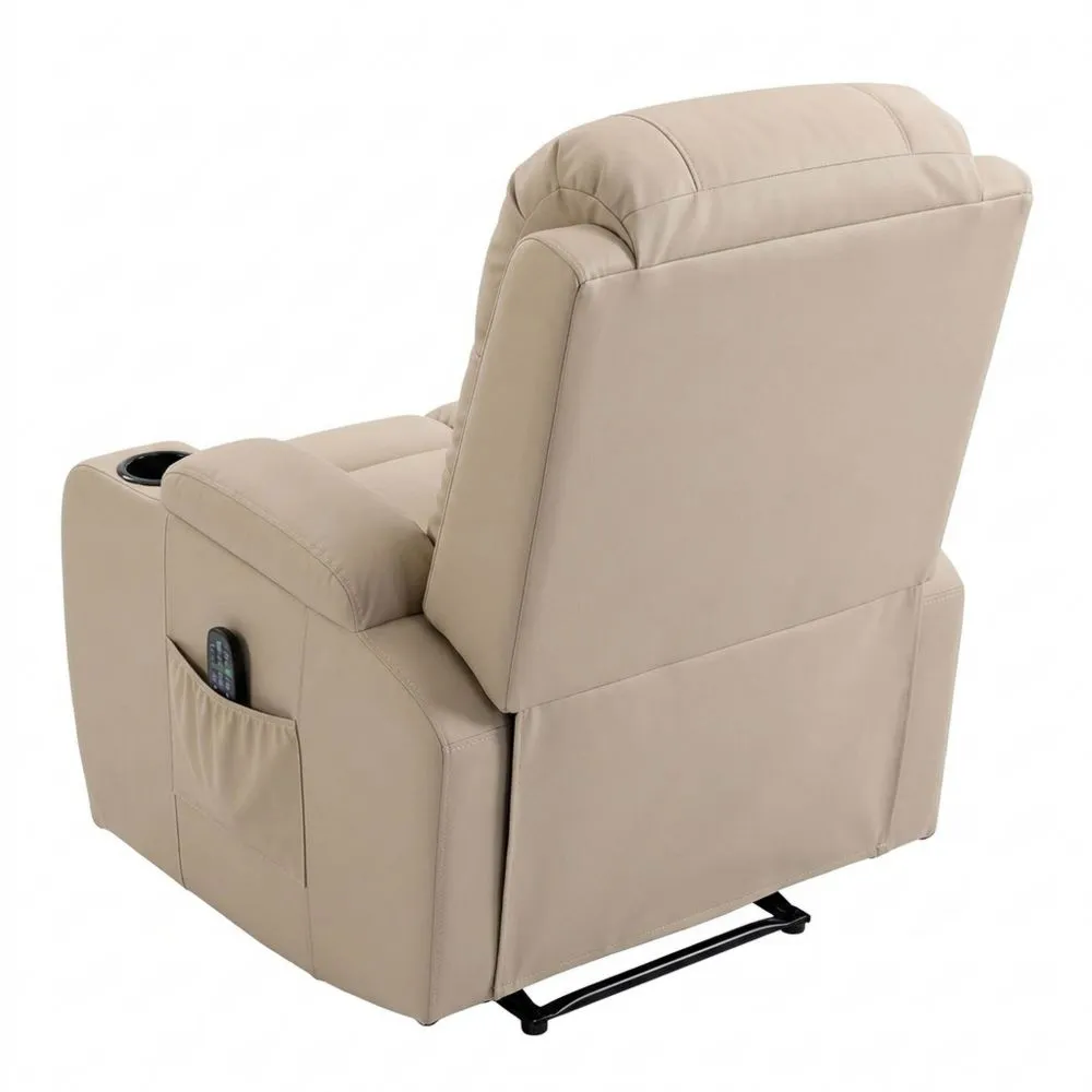 Sillón Giratorio con Masaje y Función de Calefacción Lumbar