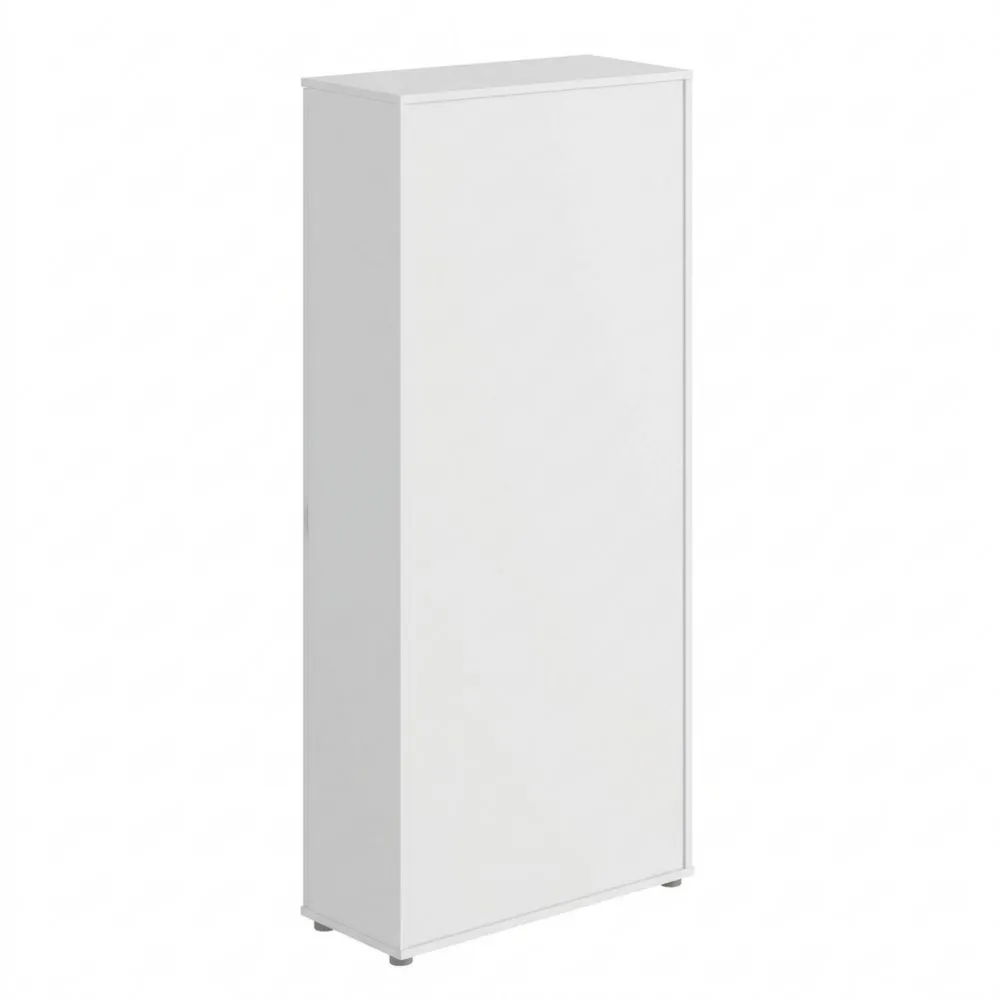 Armario Multiusos 6 Estantes, Madera Sintética, Blanco, 61x190x35 cm