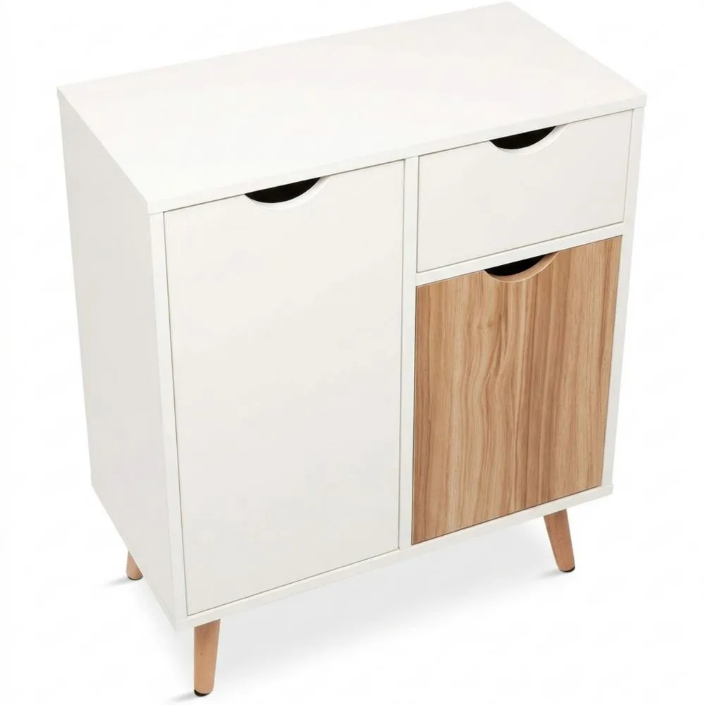 Aparador de Estilo Nórdico para Cocina con Almacenamiento