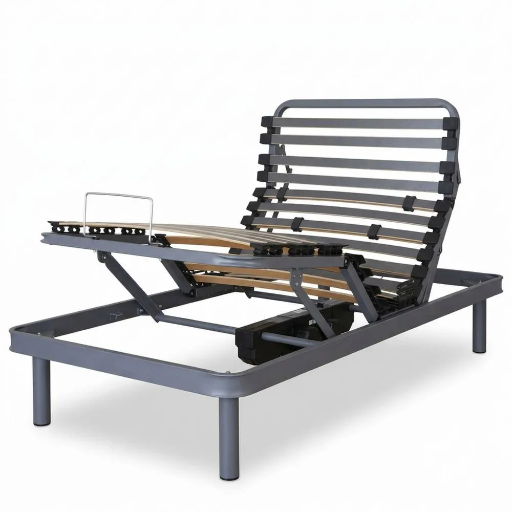 Cama Articulada Reforzada con Motor Eléctrico 90 x 190 cm