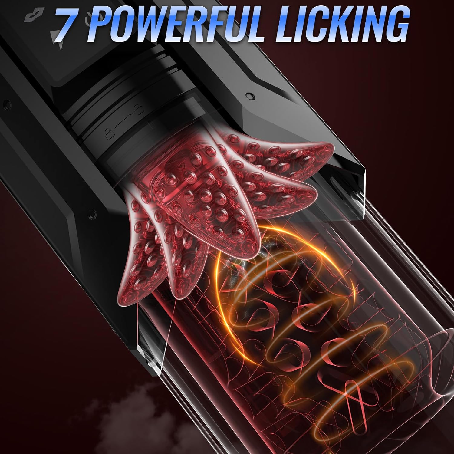 💥Wild Suction · Men’s Exclusive Pleasure Device—🔥 Red Storm
